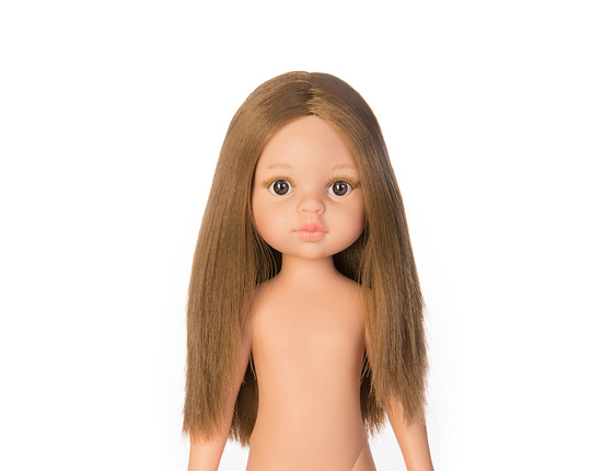 LALKA CIEMNY BLOND OCZY BRĄZOWE