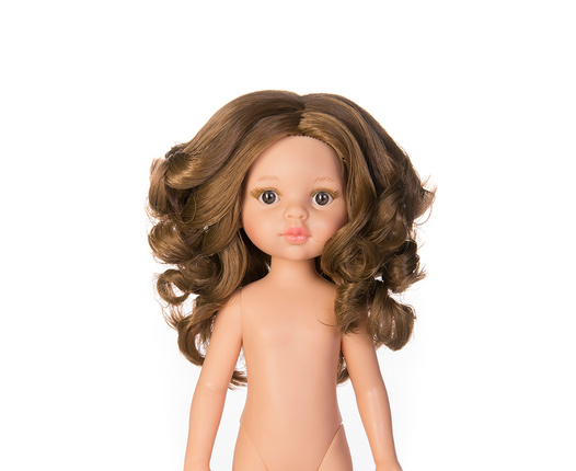 LALKA CIEMNY BLOND OCZY BRĄZOWE