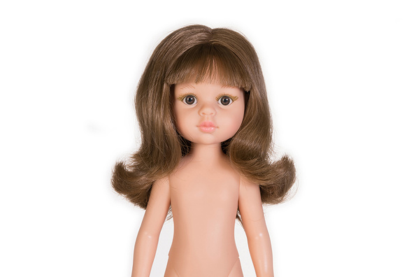 LALKA CIEMNY BLOND OCZY BRĄZOWE