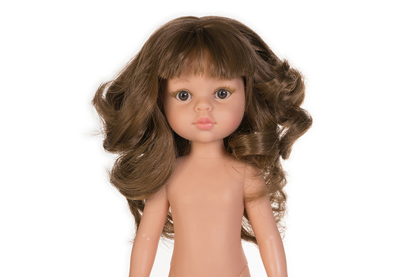 LALKA CIEMNY BLOND OCZY BRĄZOWE