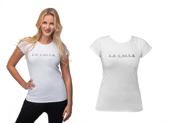 T-SHIRT BASIC BIAŁY DLA MAMY