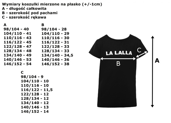 T-SHIRT BASIC CZARNY