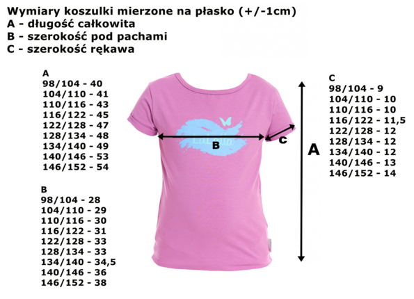KOSZULKA LA LALLA SUMMER - FIOLET