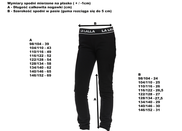 LEGGINSY LA LALLA