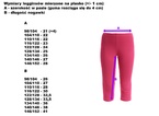 LEGGINSY  - RÓŻOWE