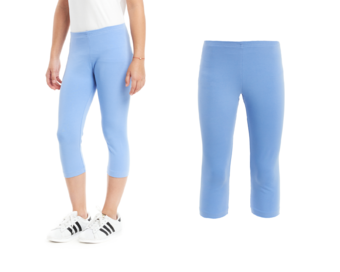 LEGGINSY - NIEBIESKIE