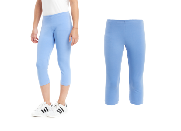 LEGGINSY - NIEBIESKIE