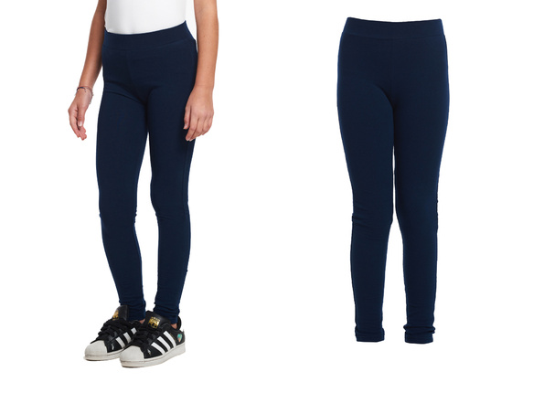 LEGGINSY GRANATOWE